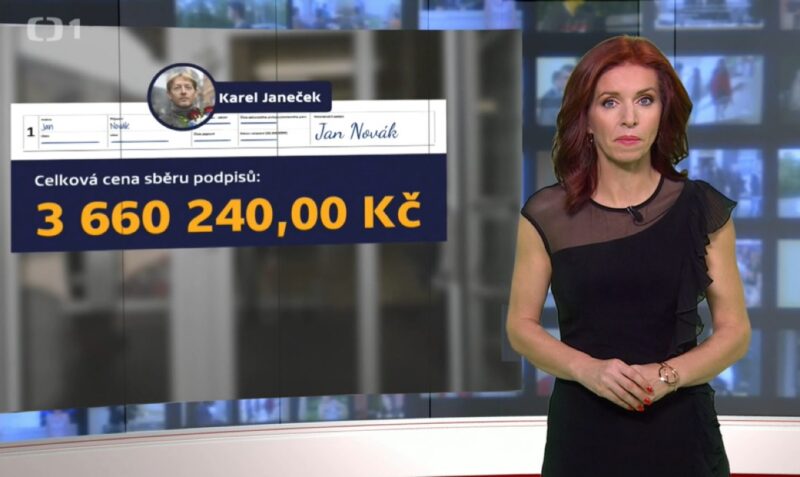 Miliardář Janeček obvinil pořad ČT moderovaný Norou Fridrichovou ze „lhaní a manipulace“
