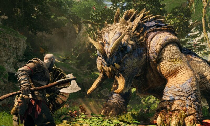 God of War Ragnarök míří podle obchodníků k metě nejprodávanější hra roku