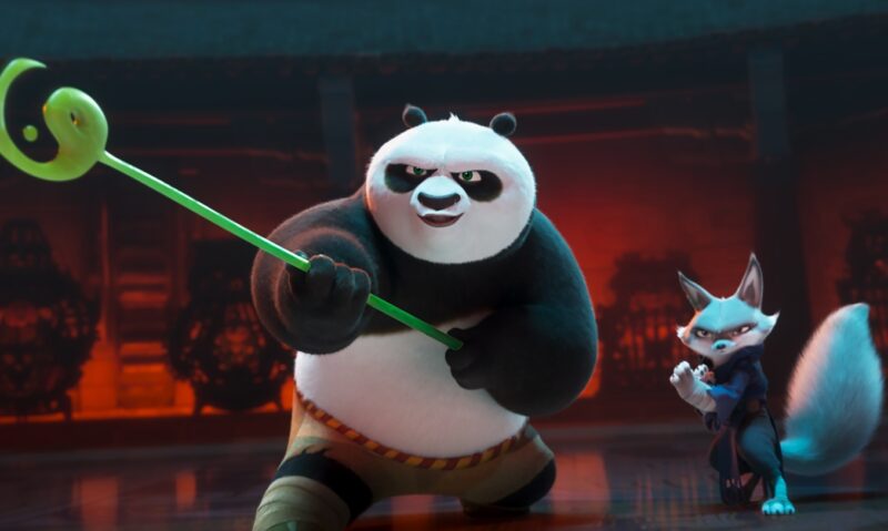 Kung Fu Panda 4 při vstupu do kin v Severní Americe předstihl Dunu 2