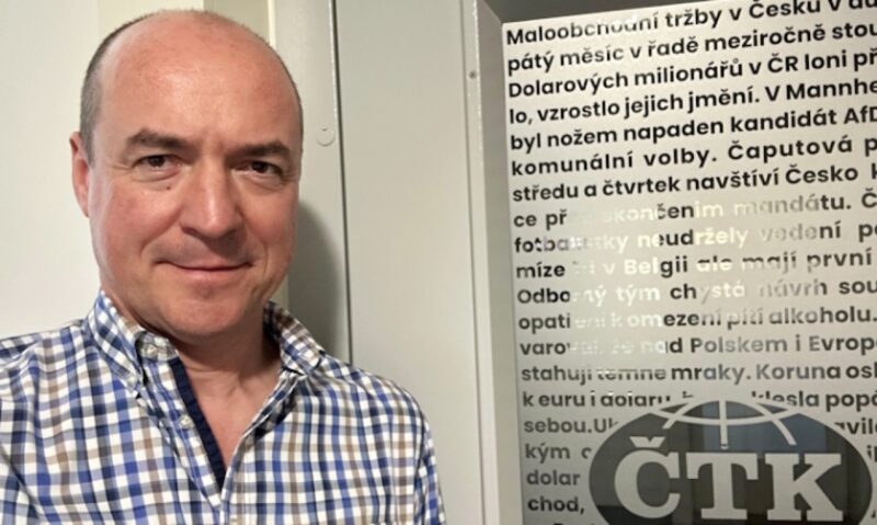 Za Českou tiskovou kancelář bude mluvit bývalý novinář Bumba