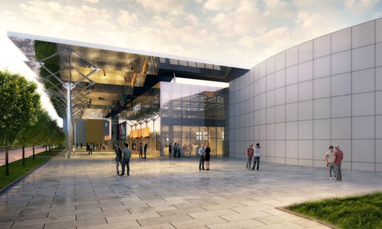 Miliardář Kellner postaví u O2 Arény konkurenční prostor k Bakalově hale Forum Karlín