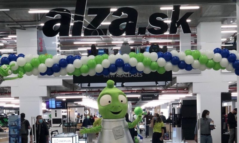 E-shop Alza.cz na Slovensku otevřel největší prodejnu