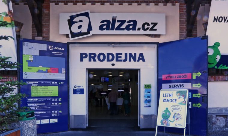 Tržby největšího e-shopu Alza.cz překročily 37 miliard