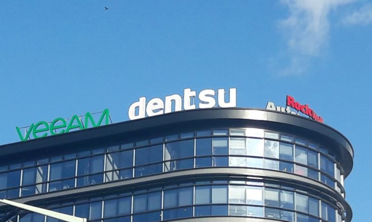 Zfúzovaná agentura Dentsu Media Services utržila přes 1,5 miliardy