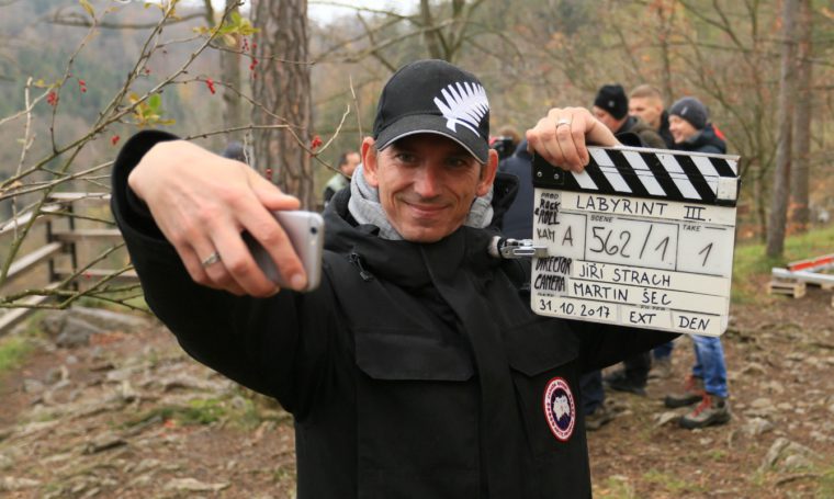 Režisér Strach zahájil natáčení třetí řady seriálu Labyriont (ČT)