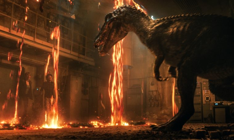 Hrubé tržby blockbusteru Jurský svět: Zánik říše stouply na 42 milionů